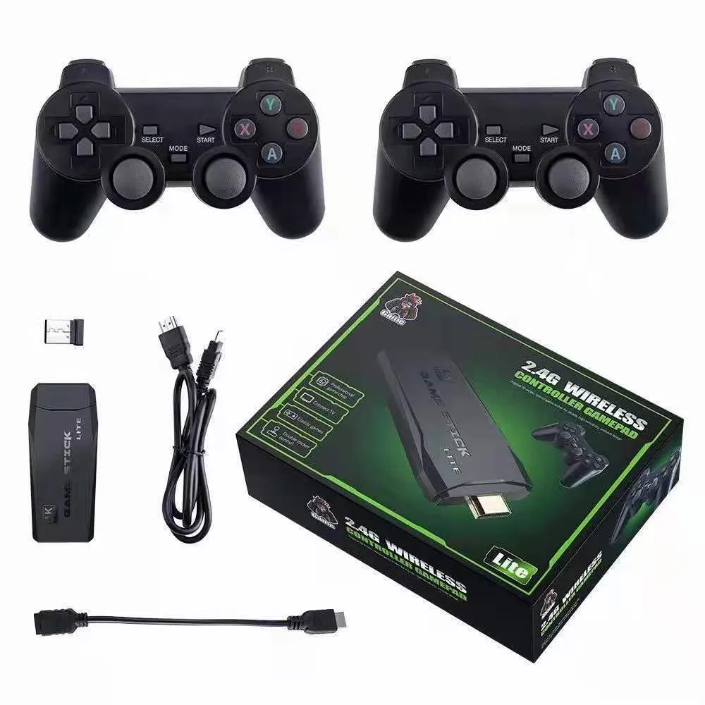 M8 HDMI Retro TV Game Console with Wireless Arcade Joystick