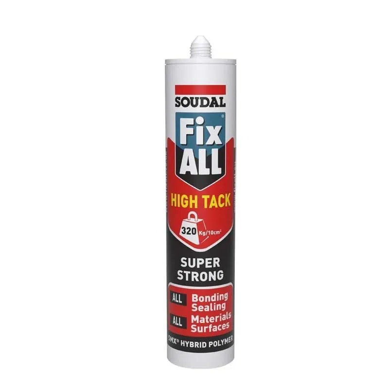 SOUDAL Adhesive Fix All High Tack Super Strong White 290ml