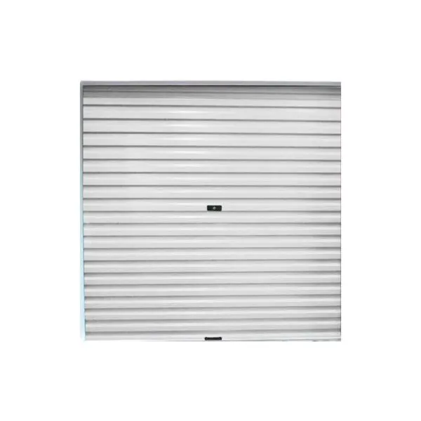 Zinc Steel Single Roll-Up White Garage Door 0.5mm x 2.4 x 2.1mm. MDW245WG.