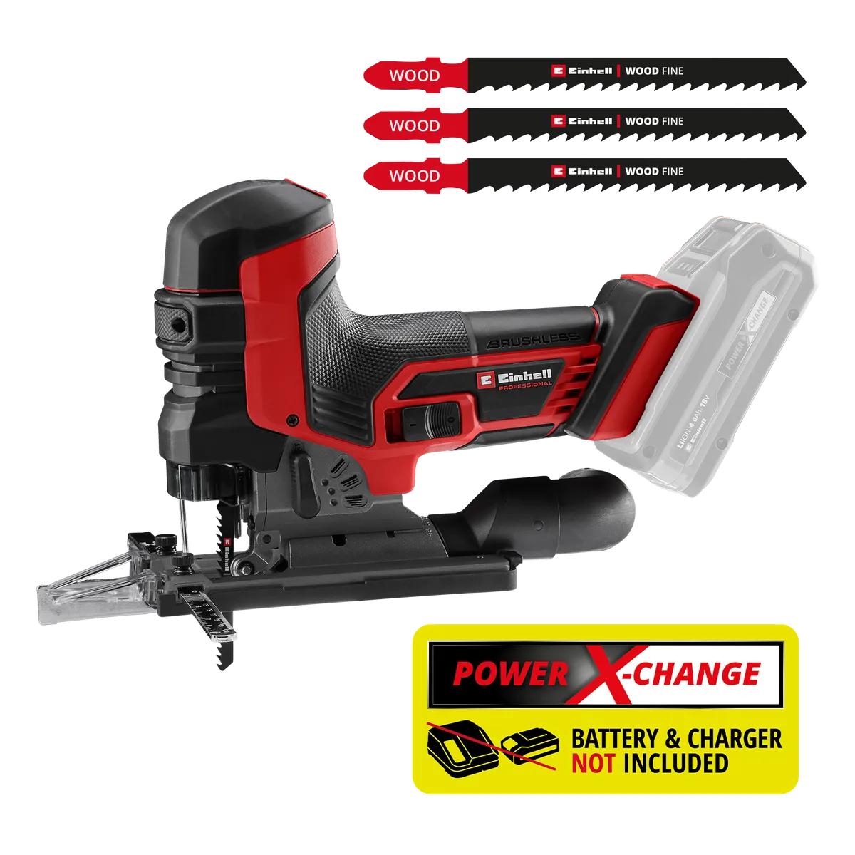 EINHELL Professional Cordless Jig Saw Brushless 18 V