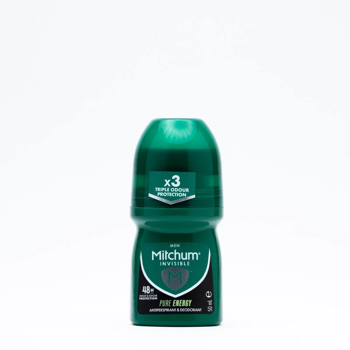 Mitchum Antiperspirant Invisible Men Roll-On Pure Energy 50ml