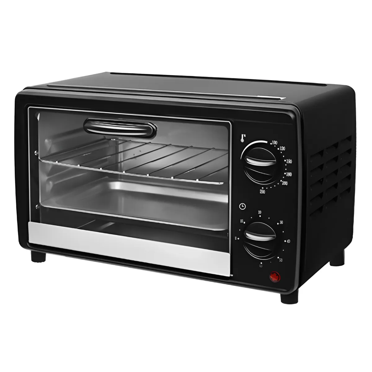 15L Mini Oven Multi-Function Convection Countertop Toaster Oven - Black