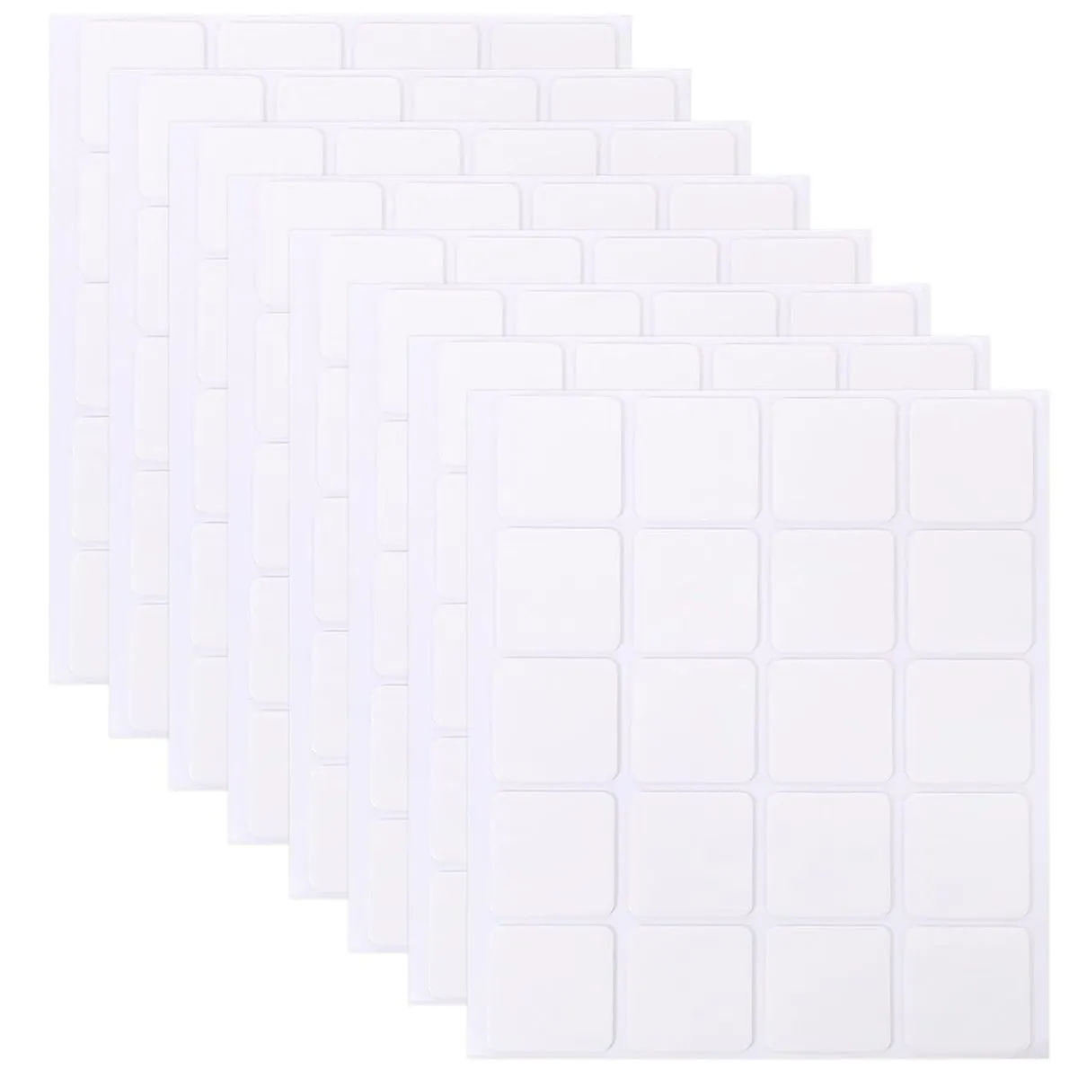 100pcs Heavy-Duty Double Sided Tape Square 25x25x1mm Strong Adhesive