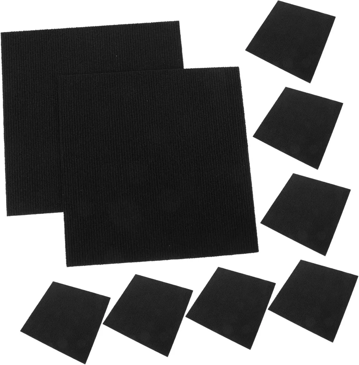 10Pcs Removable Peel and Stick Tile Decals Carpet Tiles Self Adhesive