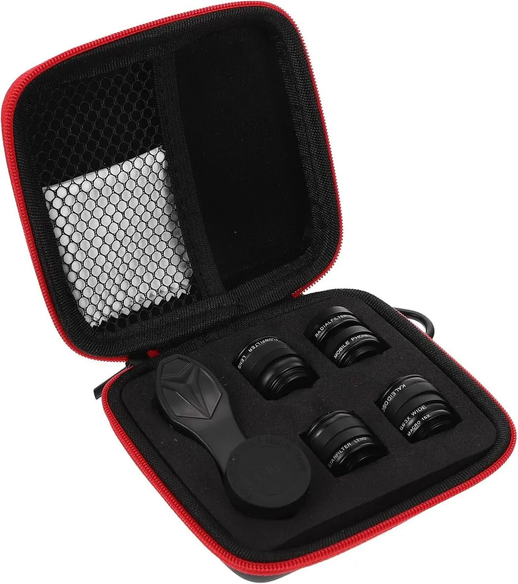 Universal 10-in-1 Smartphone Camera Lens Kit With Multi-function Filters,