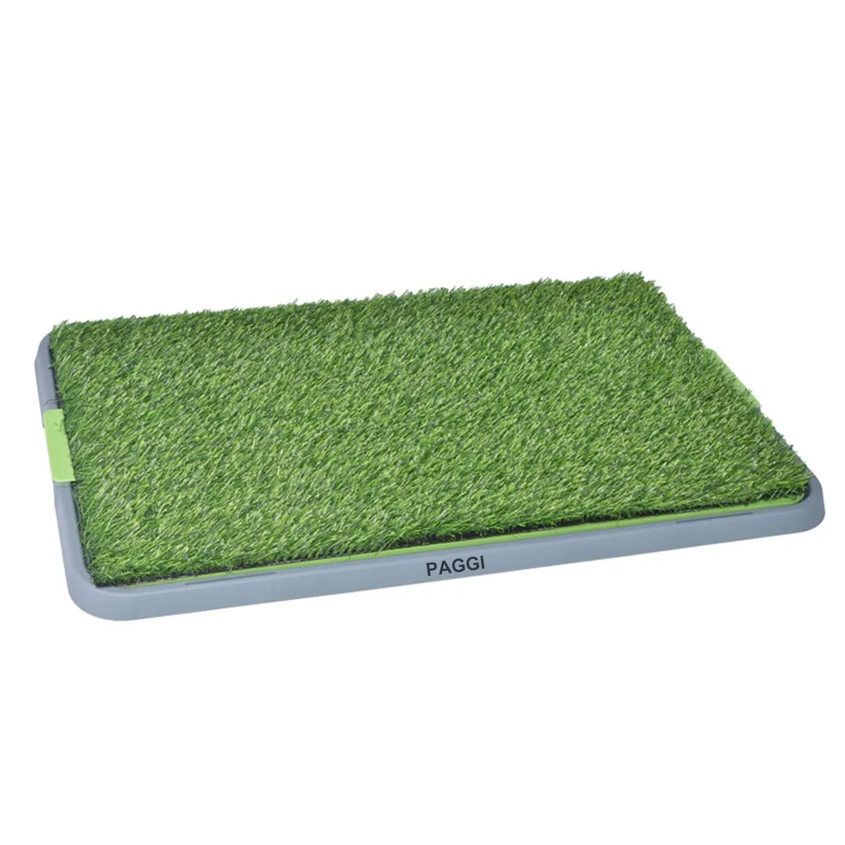 PAGGI Dog Potty Grass Pad Reusable Dog Pee Mat Toilet Tray Pet Litter Box