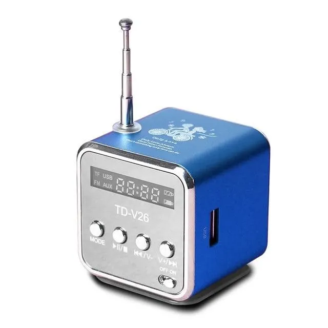 Portable Speaker with FM Multi-function Radio Mp3 Music Player