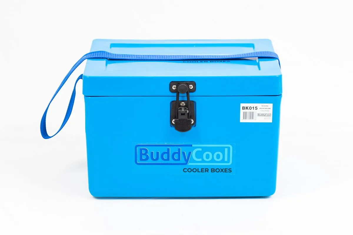 Buddycool 15L Cooler Box - Ice blue