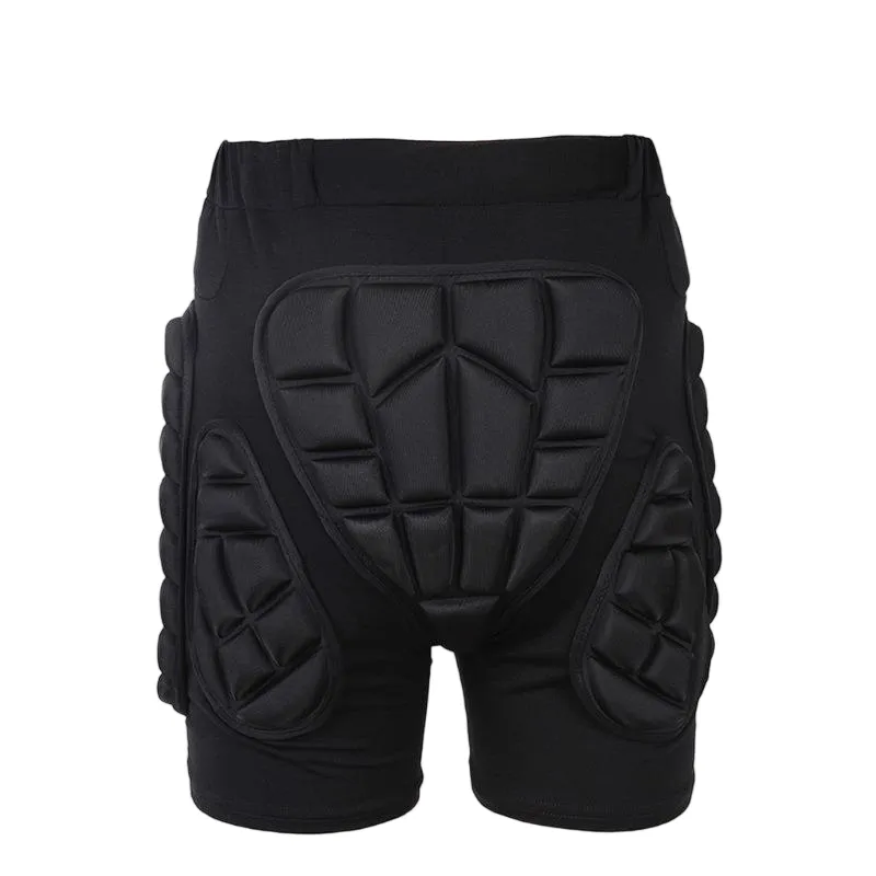 TLXT 3D EVA Padded Impact Shorts - Hip Butt Protector for Skateboard & Ski