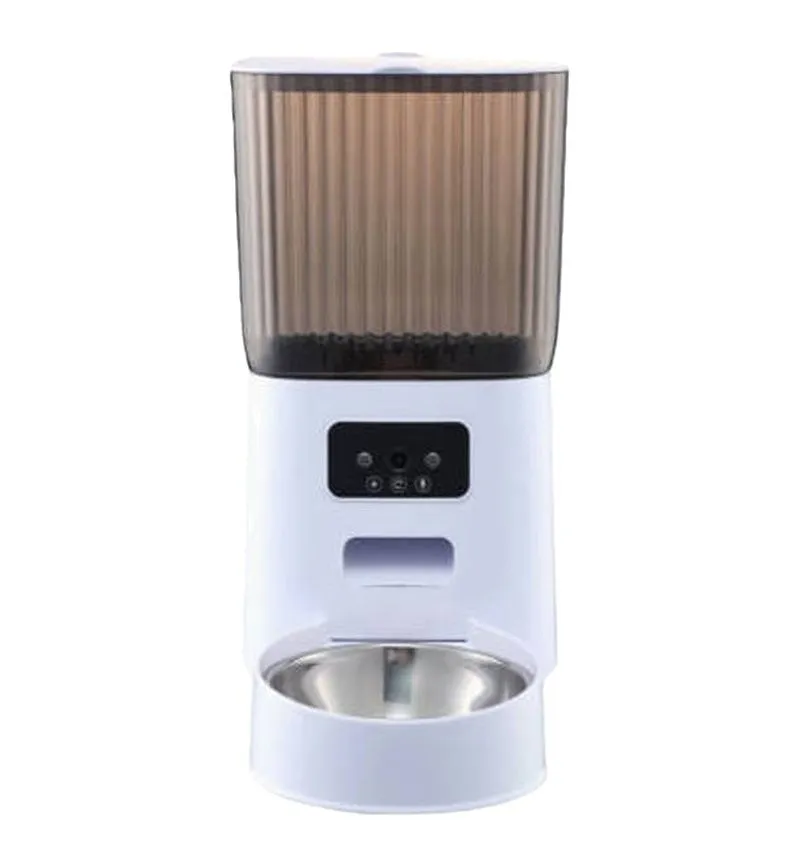 5L Smart Automatic Cat Feeder With Camera,Timed Pet Food Dispenser