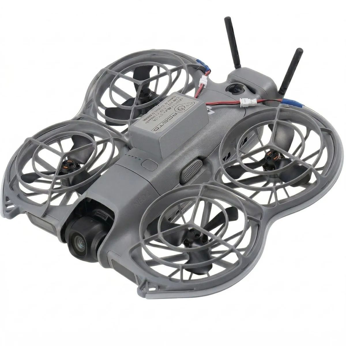 Waterproof Rechargeable LED Night Flight Light Strip for DJI Neo2 - Blue