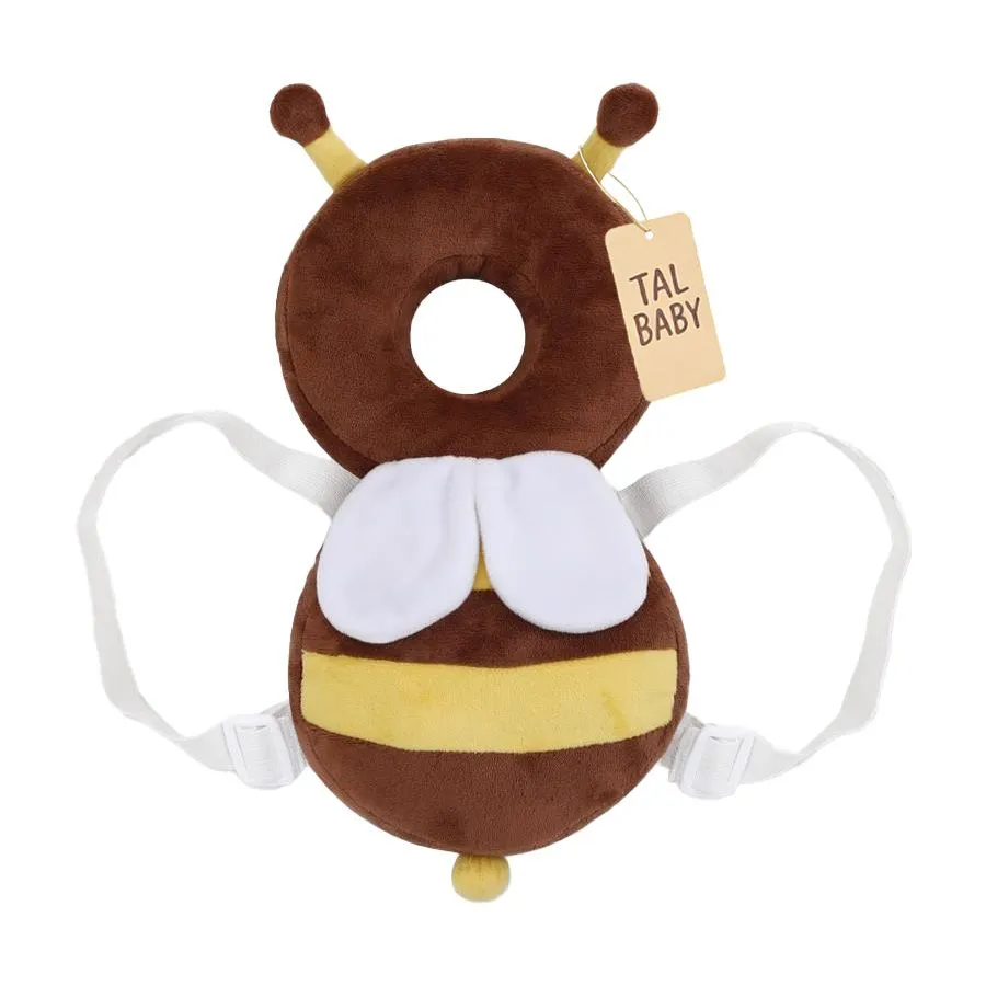 Baby Head Protection Pillow Head Protection Backpack Safety Pads - Brown