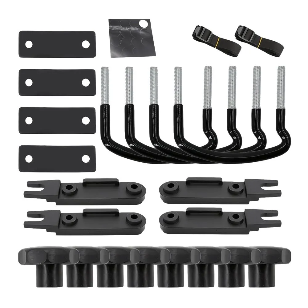 Automotive Tool 23 piece Installation Accessories Roof Box U-Bolt Clamps -13cm