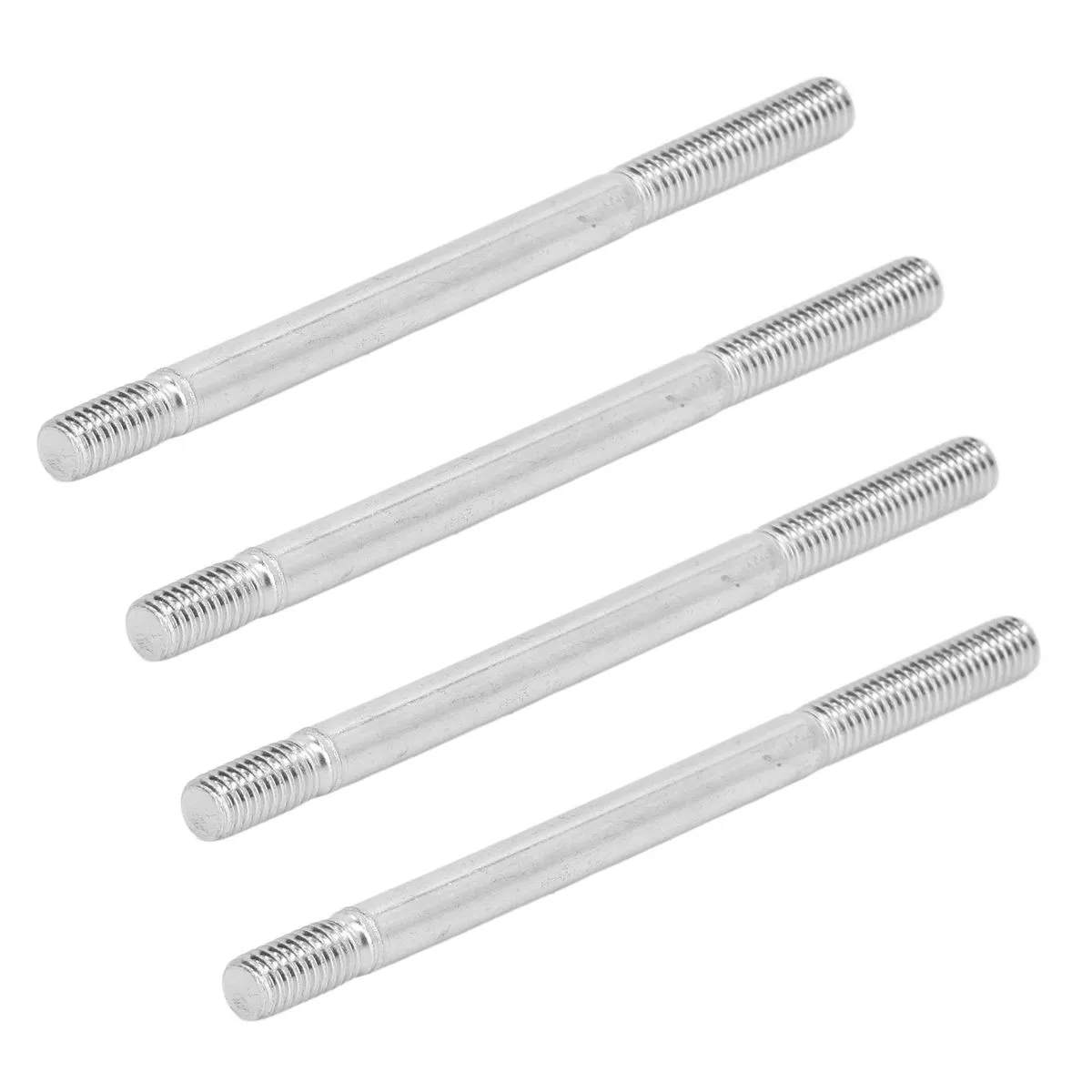 Double End Threaded Studs M6 113mm Steel Engine Parts