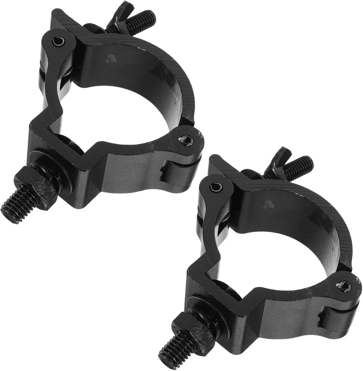 2Pieces Aluminum Alloy Truss Light Hooks Heavy duty Lamp Clips for Stage