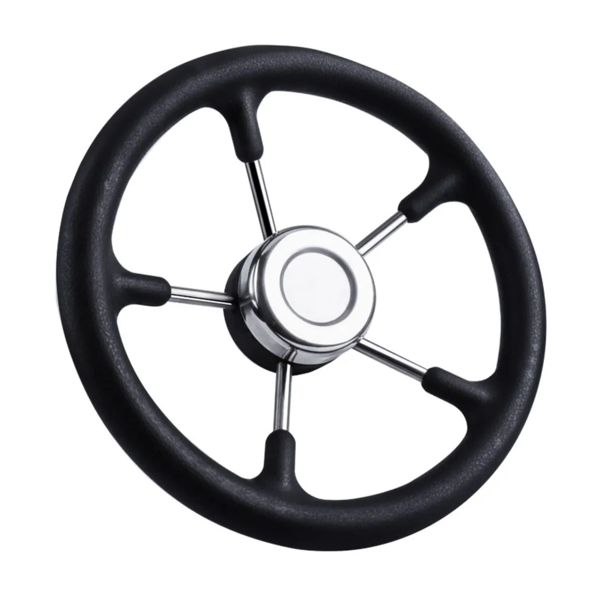 Stainless Steel Marine Steering Wheel with Foam Grip