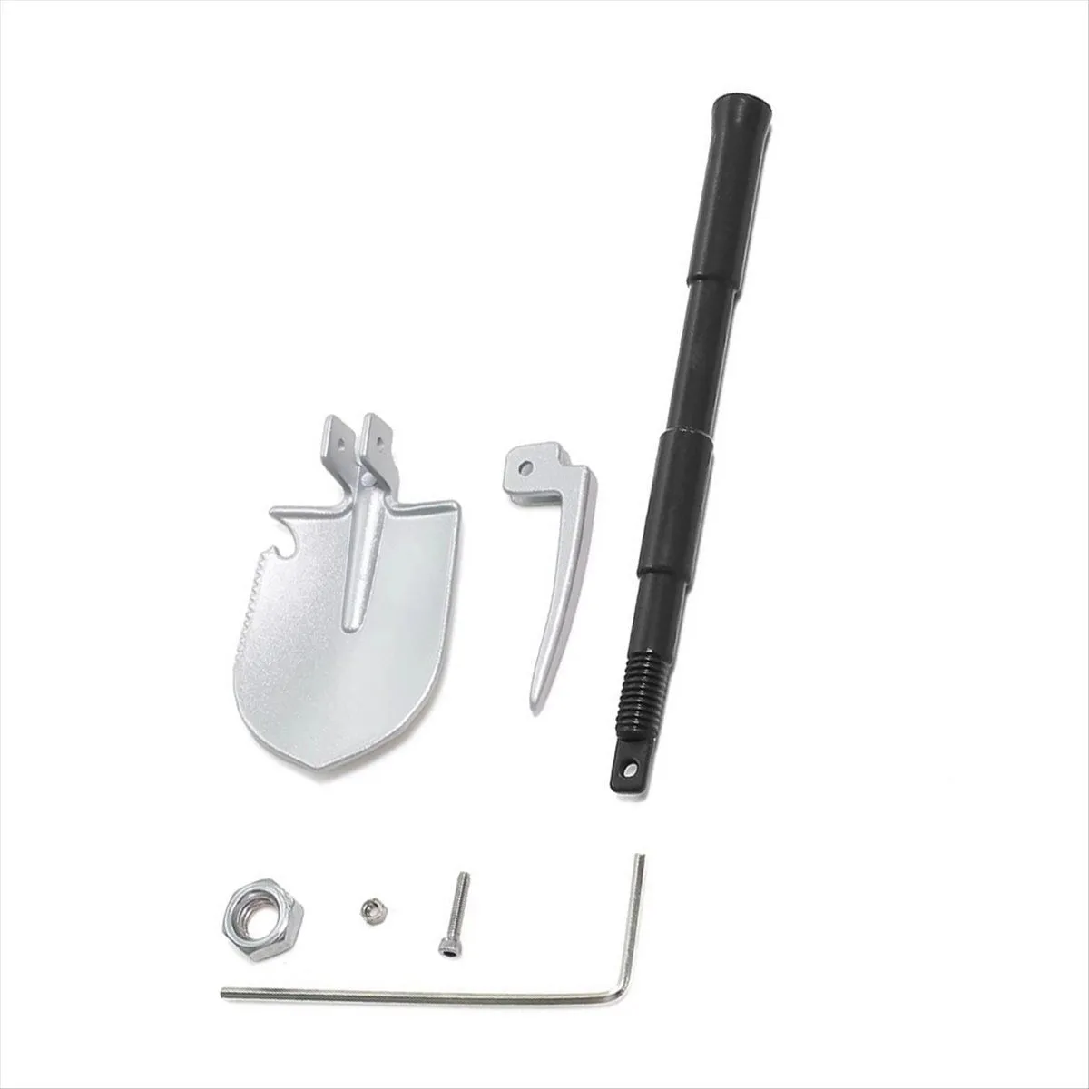 Shovel Axe Hammer Accessories Kit for 1/10 Trx4 Trx6 Rc Car Parts