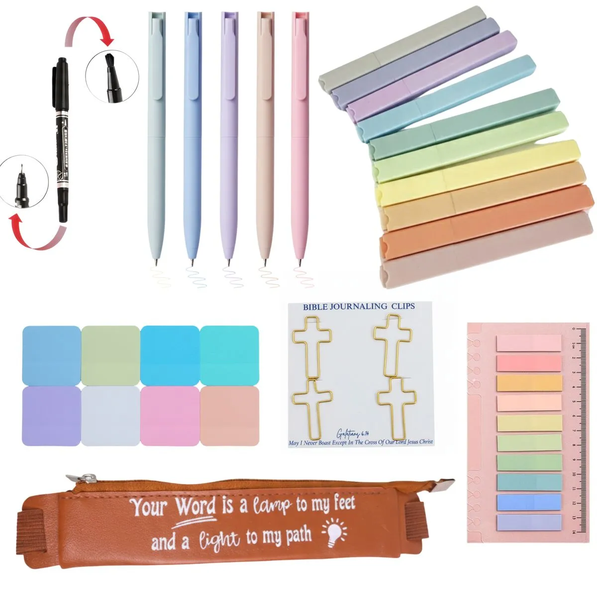 Pastel Bible Study Journaling Kit