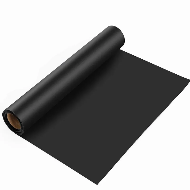 PU T-Shirt Transfer Vinyl -Plain Black 61cm x 3m