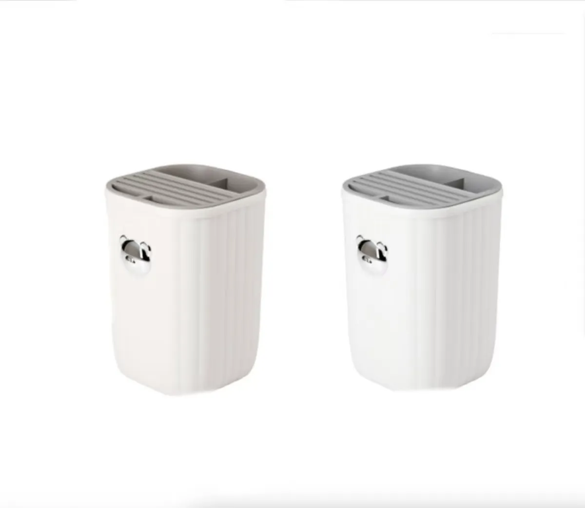 2pcs Kitchen Multifunction Knife Holder Chopsticks Tube Storage Box Home