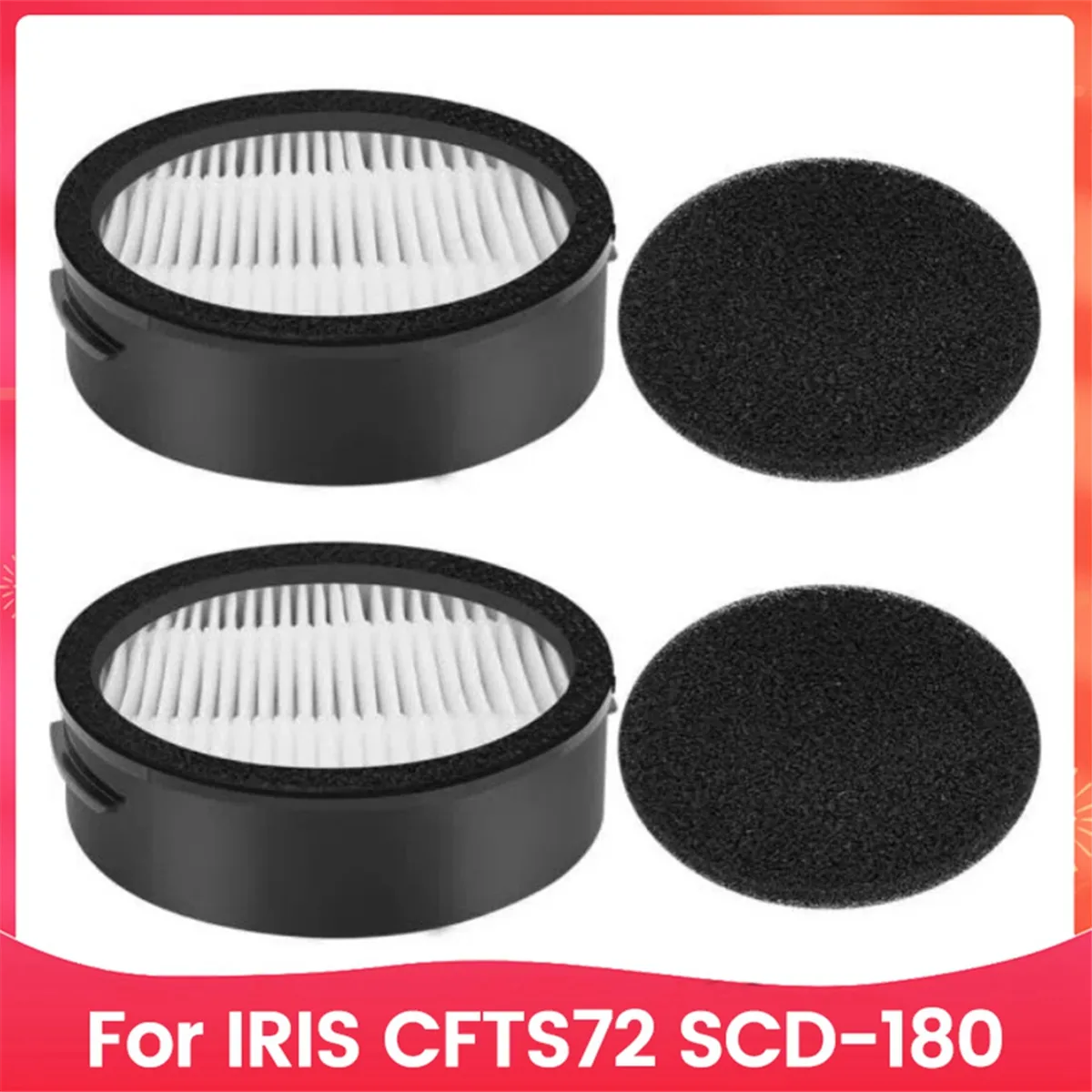 4Pcs Filter Accessories For Vacuum Cleaner Replacement Parts