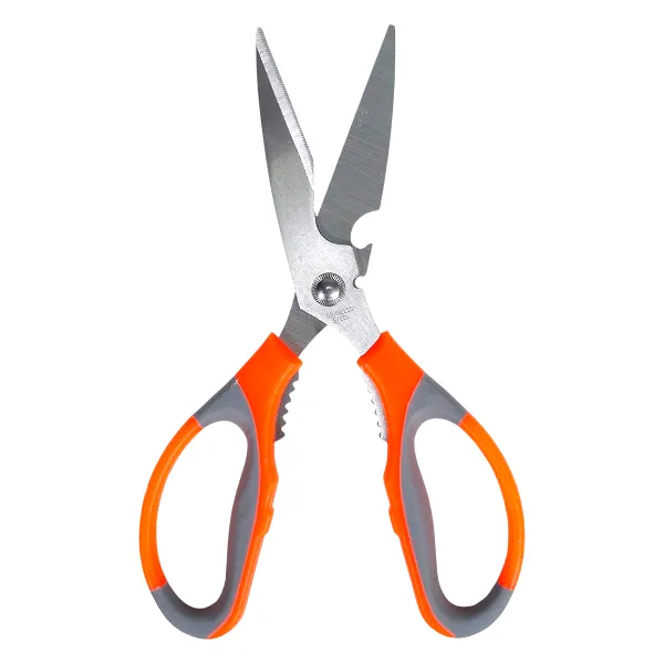 Heavy-Duty Multifunctional Kitchen Scissors - Orange