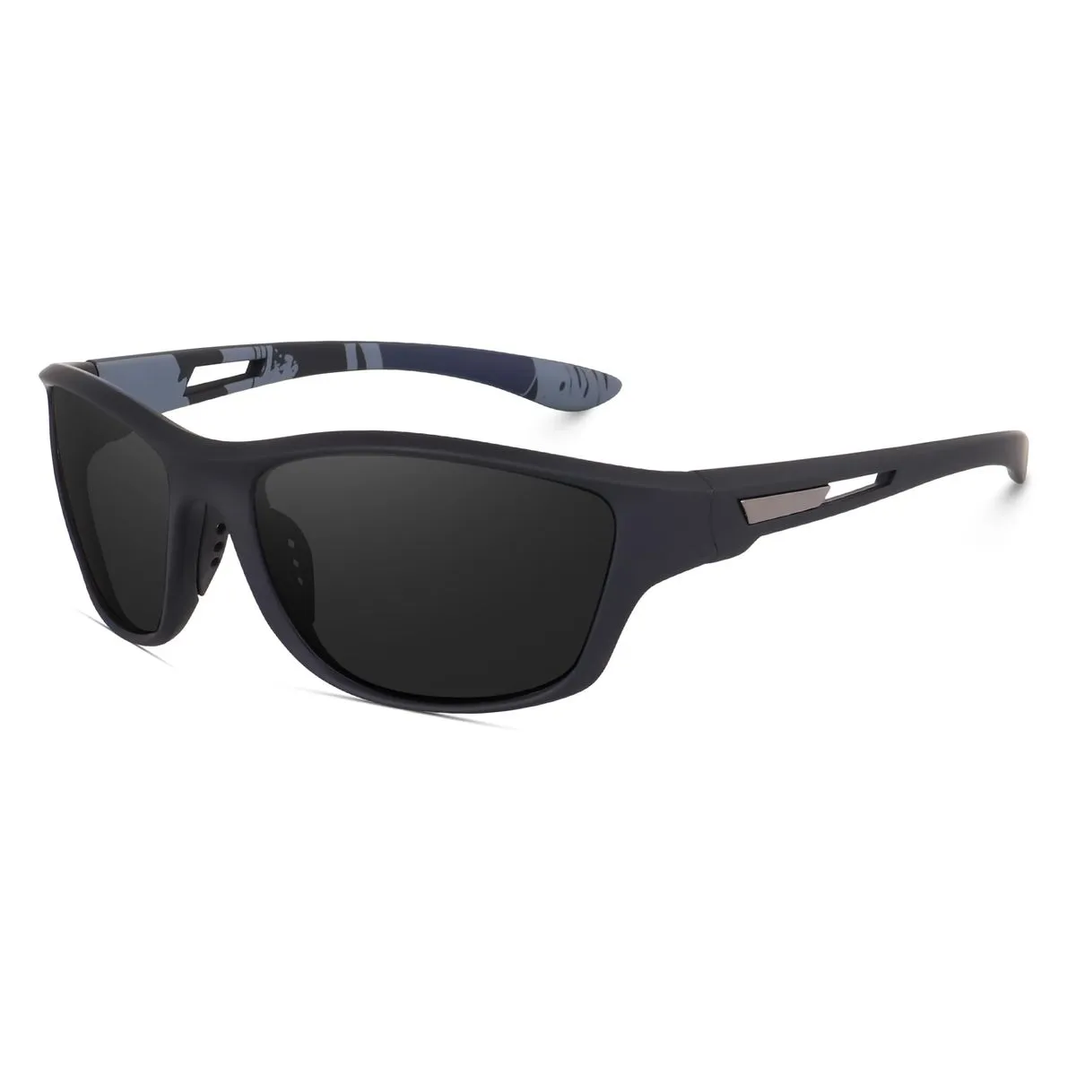 Polarised Sunglasses Ultralight Comfort UV400 Protection Sport Sunglasses - Black