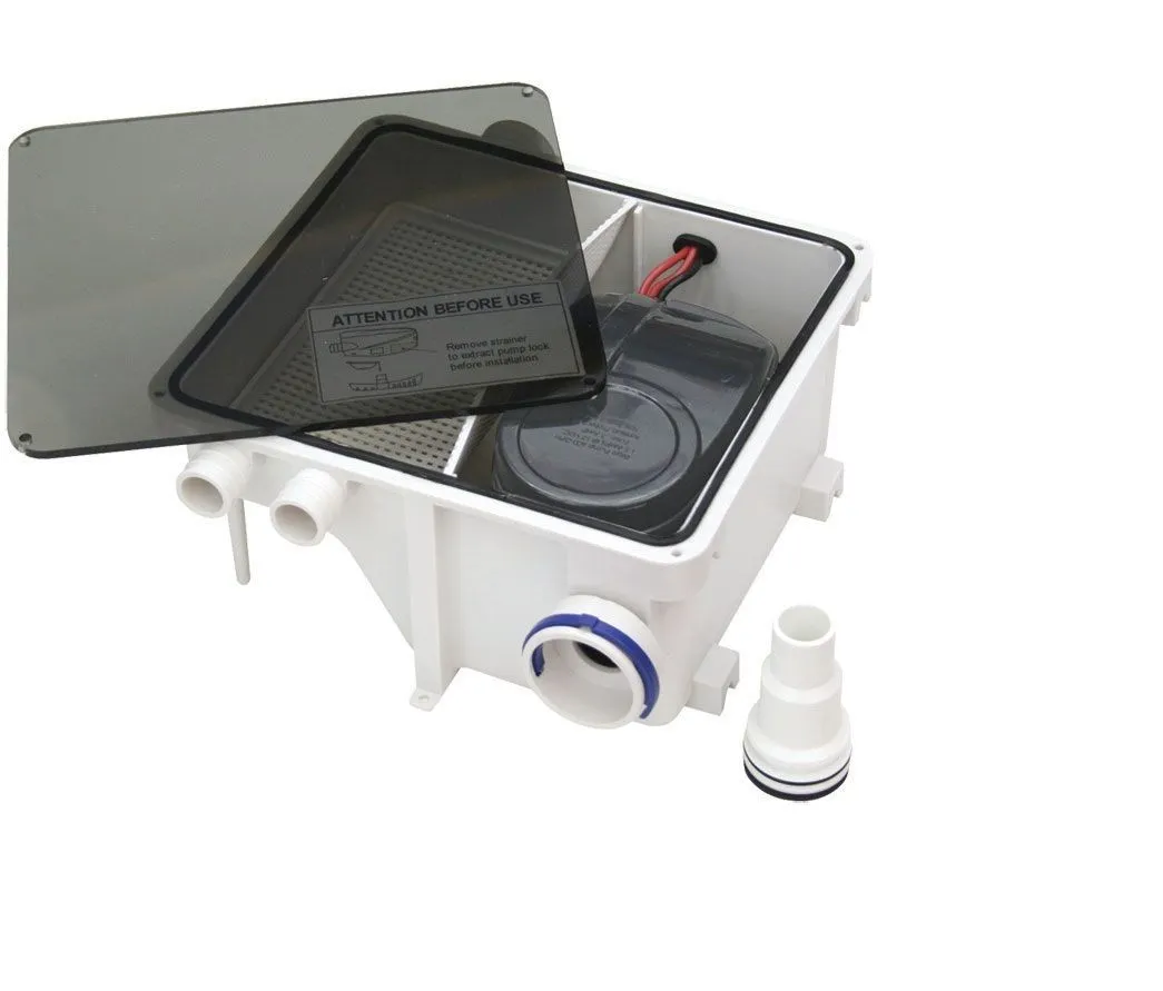 Shower sump system 12V