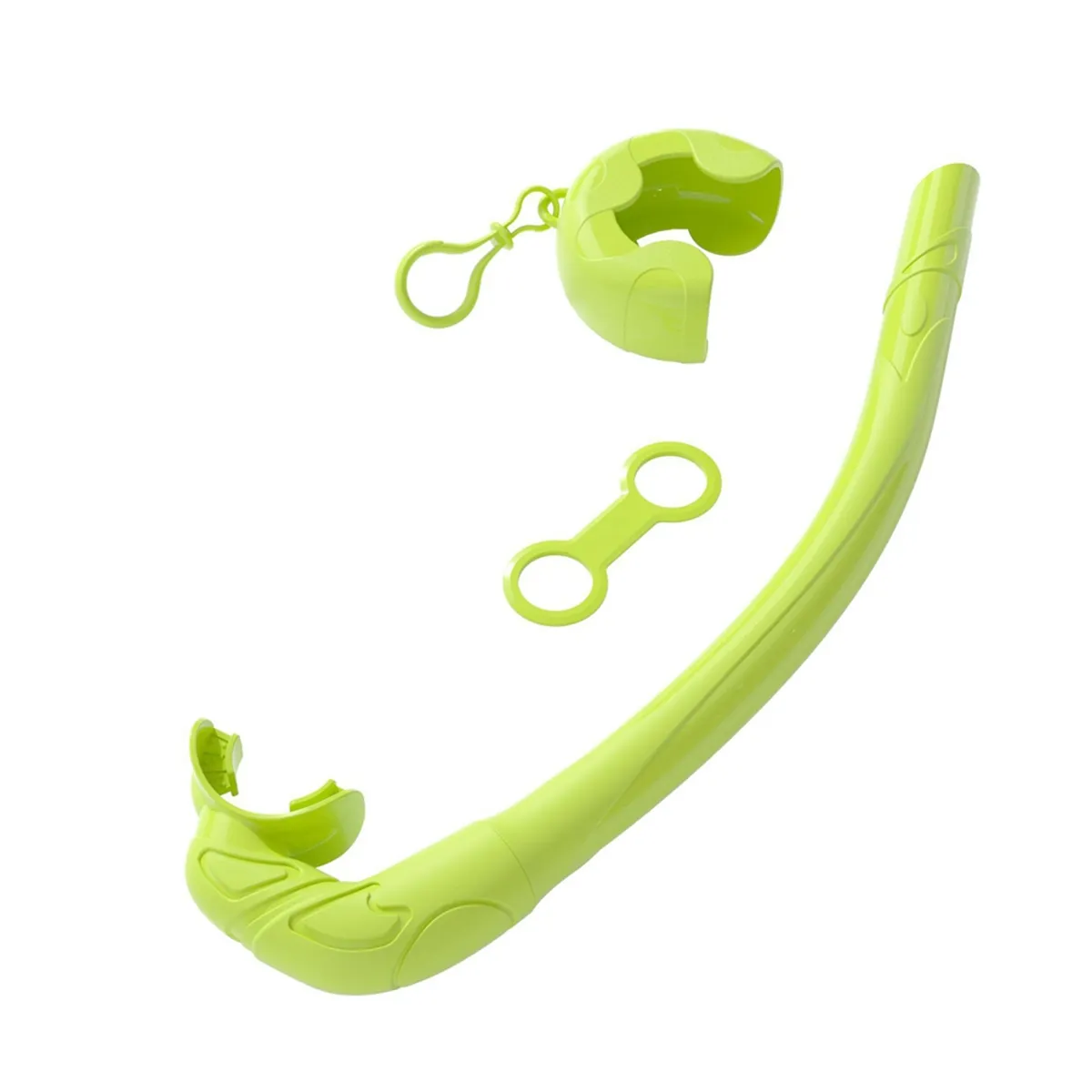 Soft Silicone Diving Snorkel Foldable Design Easy To Breathe a