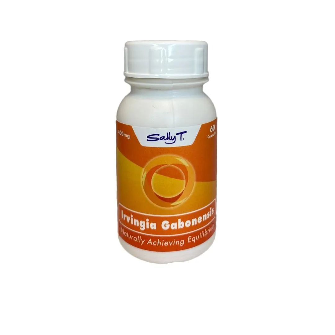 Sally T. Irvingia Gabonensis 400mg - Helps Control Apetite - 60 Caps