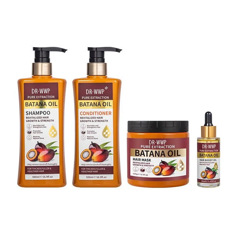 DR.WWP Pure Extraction Batana Oil Hair Care Set
