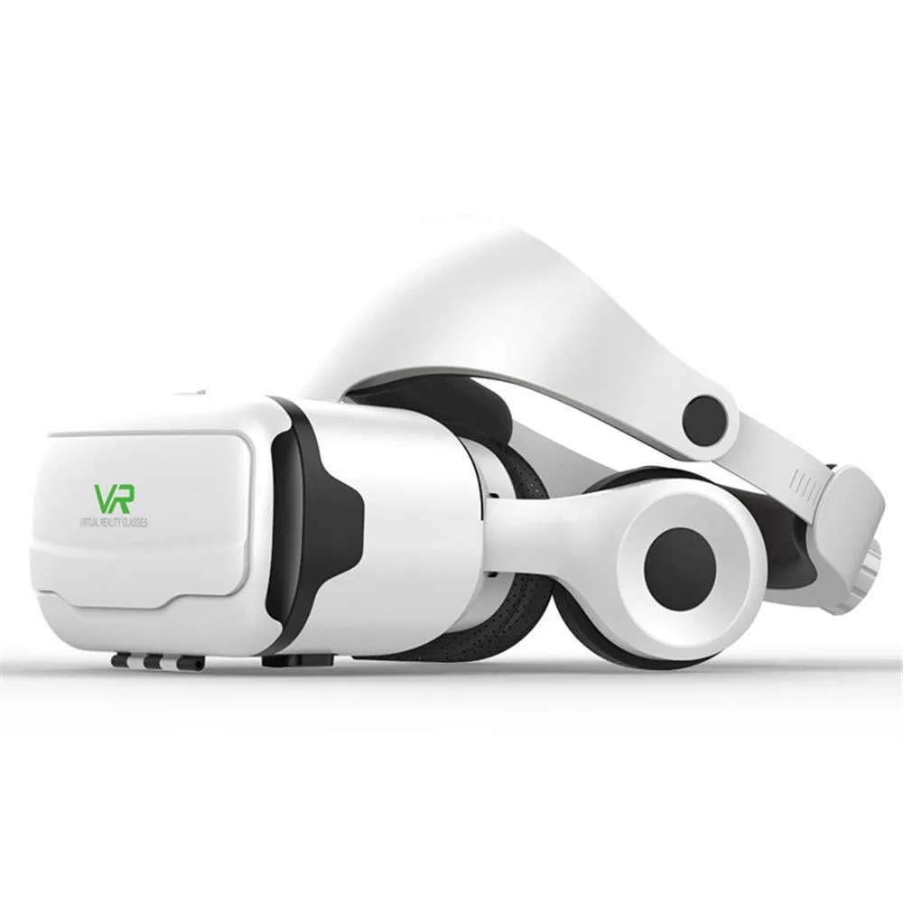 G02EF VR 3D glasses  with headphones