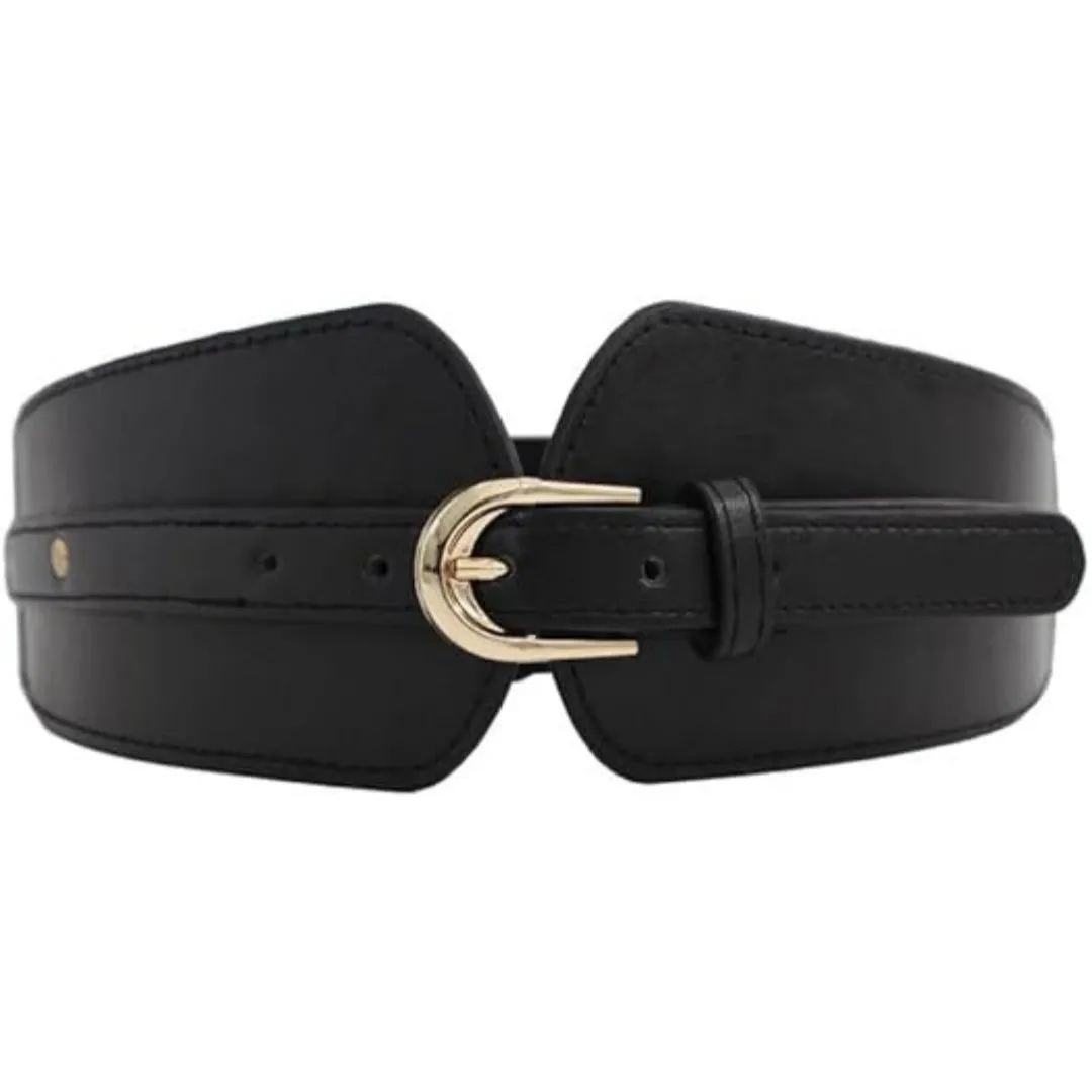 Women's Elastic Waist Cincher - Black