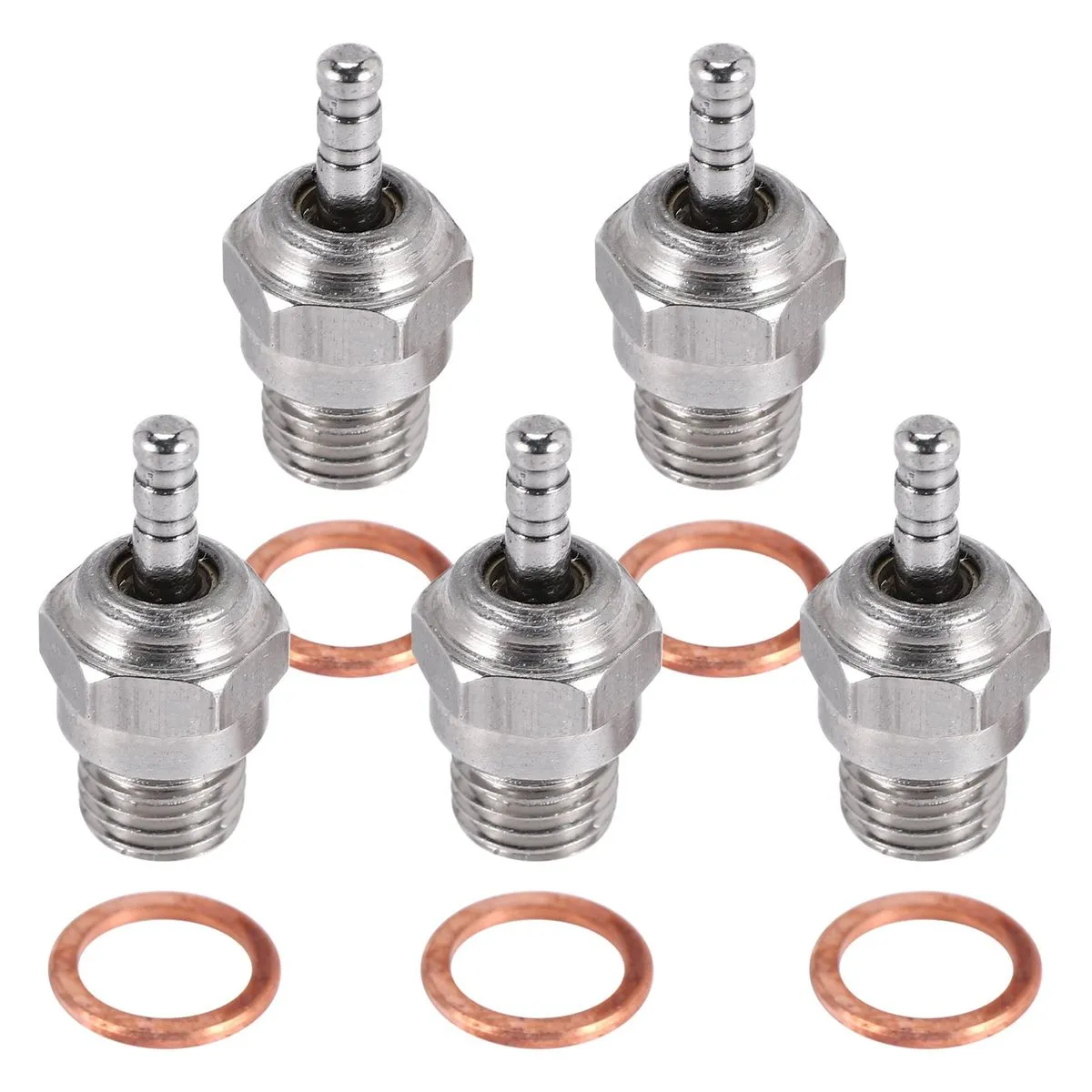 5Pcs N3 Glow Plug Nitro Truck Hot Spark Apex SH Engine Parts