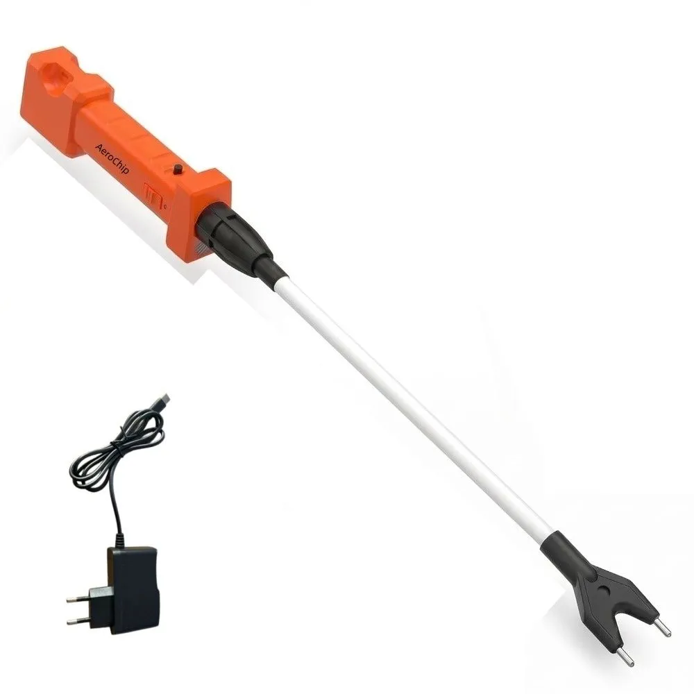 Cattle Prod with LED Lights, for Livestock Herding & Farm Use