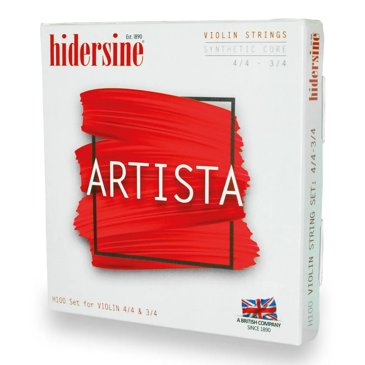 Hidersine Artista Violin String SET - Synthetic Core - 4/4-3/4 Size