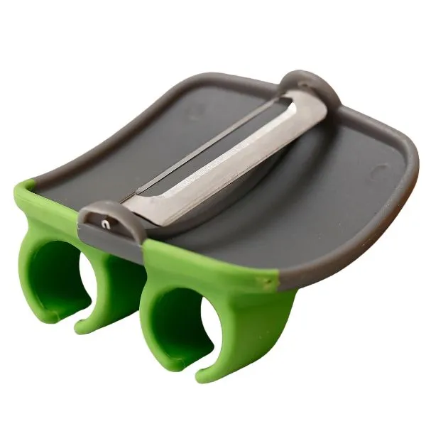 Heavy-Duty Vegetable Peeler - Non-Slip Grip & Stainless Steel