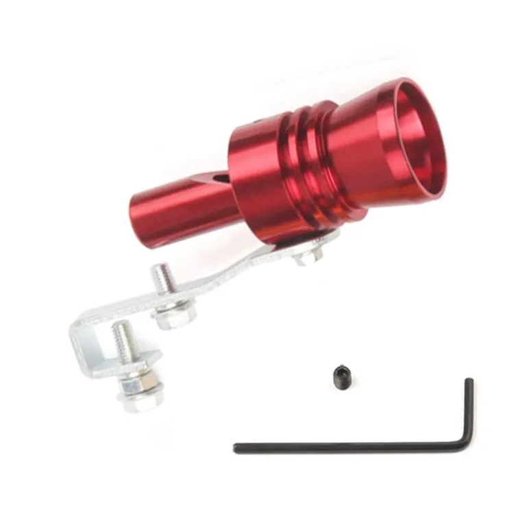 Universal Aluminum Turbo Sound Exhaust Muffler Pipe Whistle Car