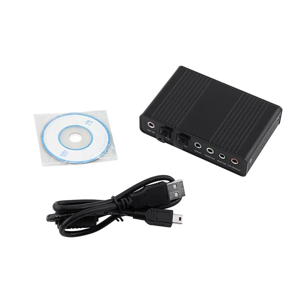 USB Audio Adapter External Sound Card with SPDIF Digital Audio Sound Cards