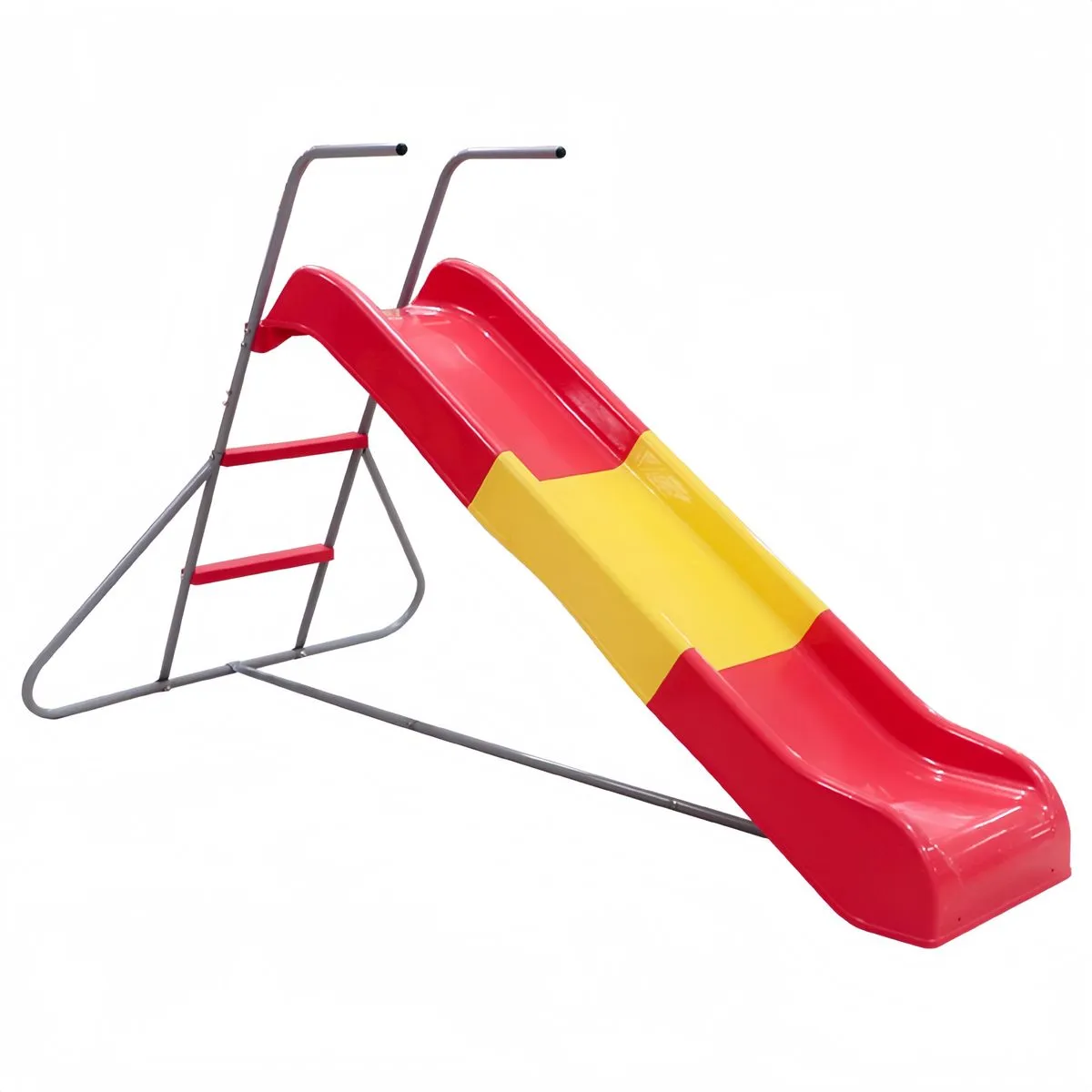 2M Outdoor Slide for Kids Metal Playground Equipment With Climbing Ladder