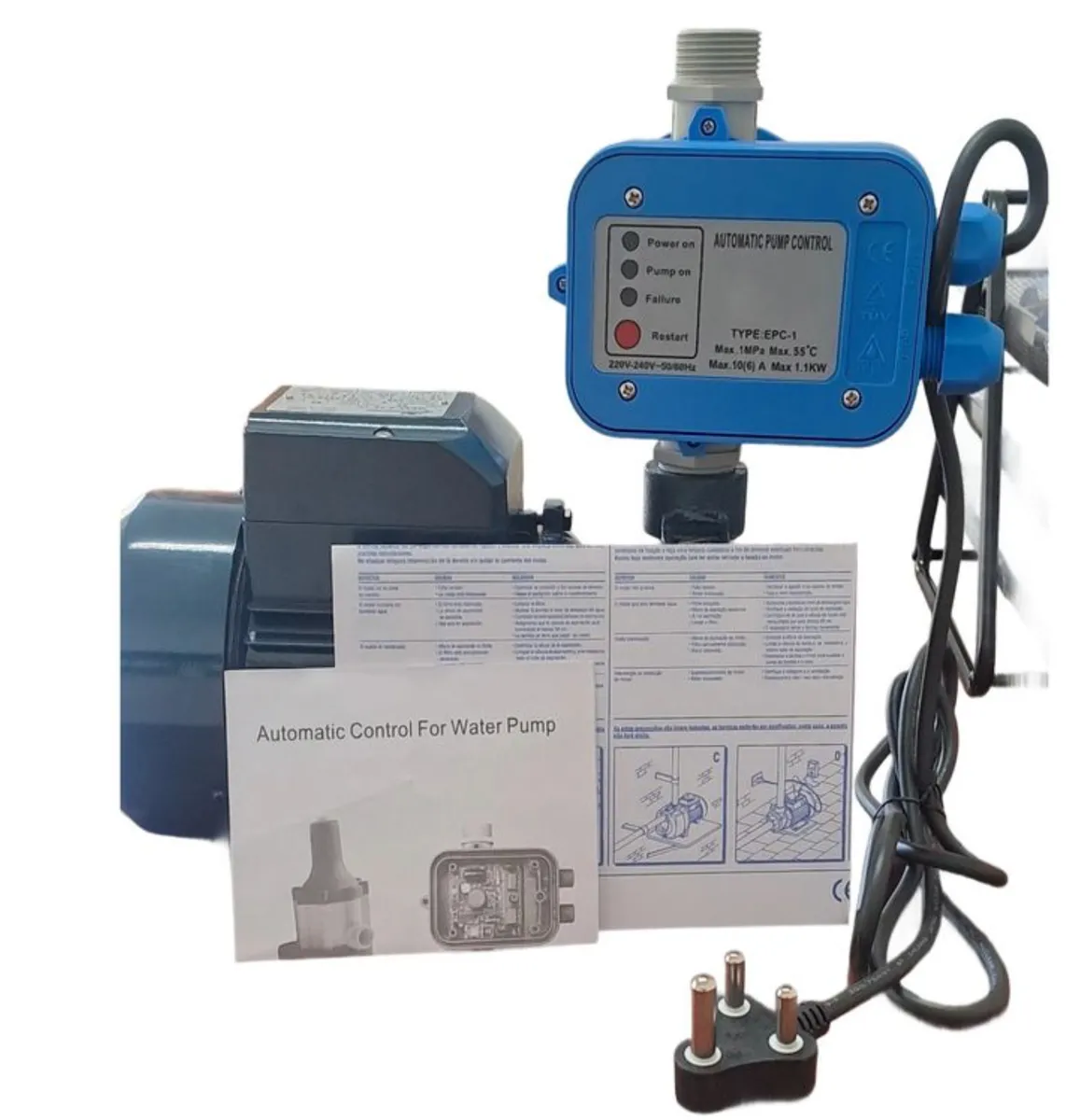 0.55HP / 0.37kw Peripheral Booster Pump