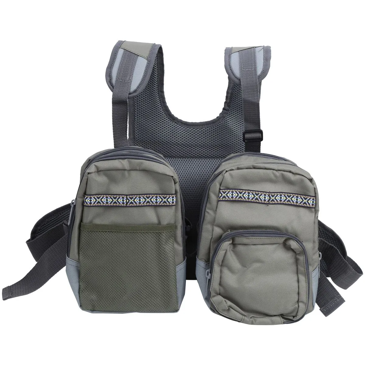 Fishing Life Jacket Vest Quick-Dry Breathable Oxford Cloth