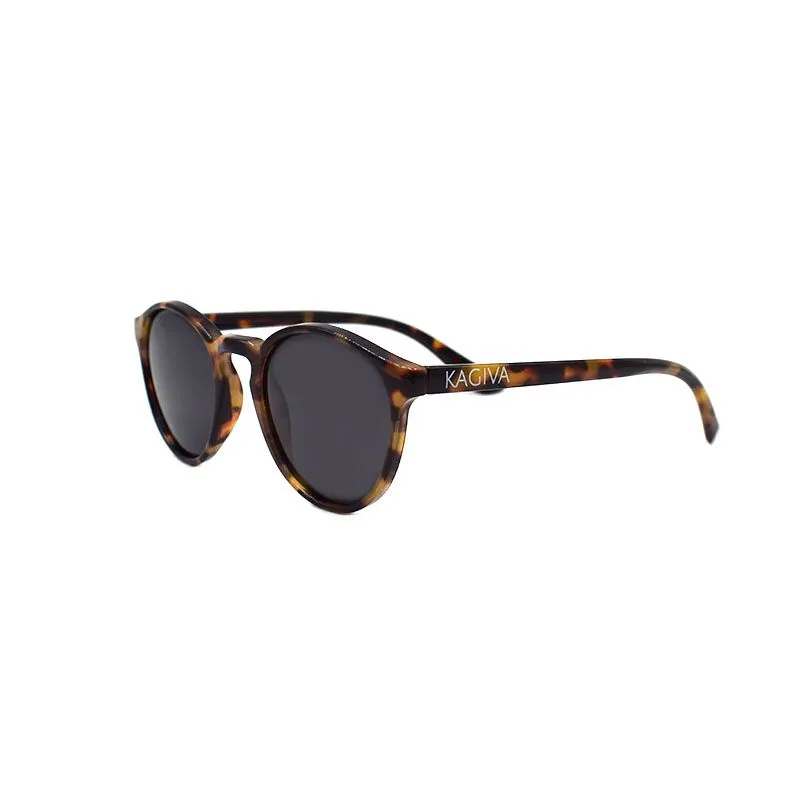 Kagiva's Vintage Polorized Women Sunglasses - Brown