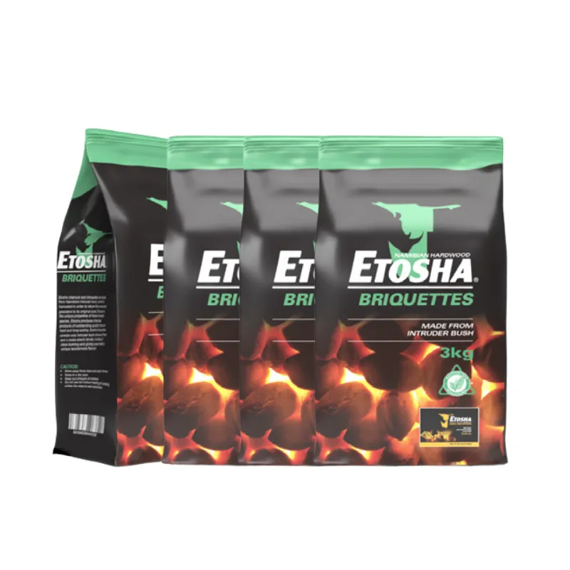 ETOSHA Briquettes 3KG - Pack of 4