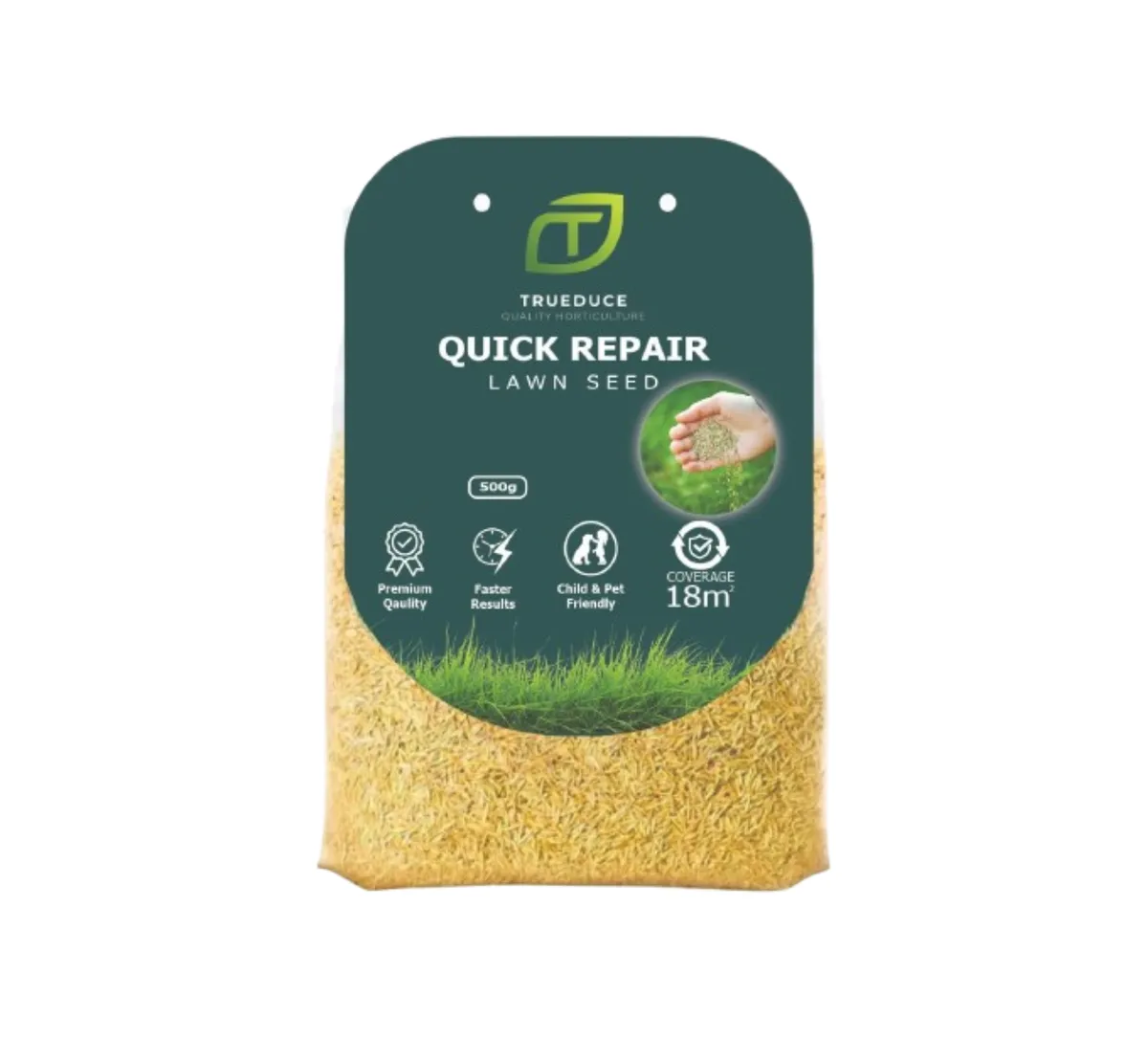 Trueduce Quick Repair Lawn Seed-500g