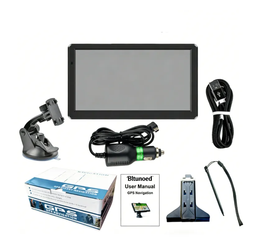 Bltunoed Professional GPS Navigation System 7-inch, Advanced Touchscreen