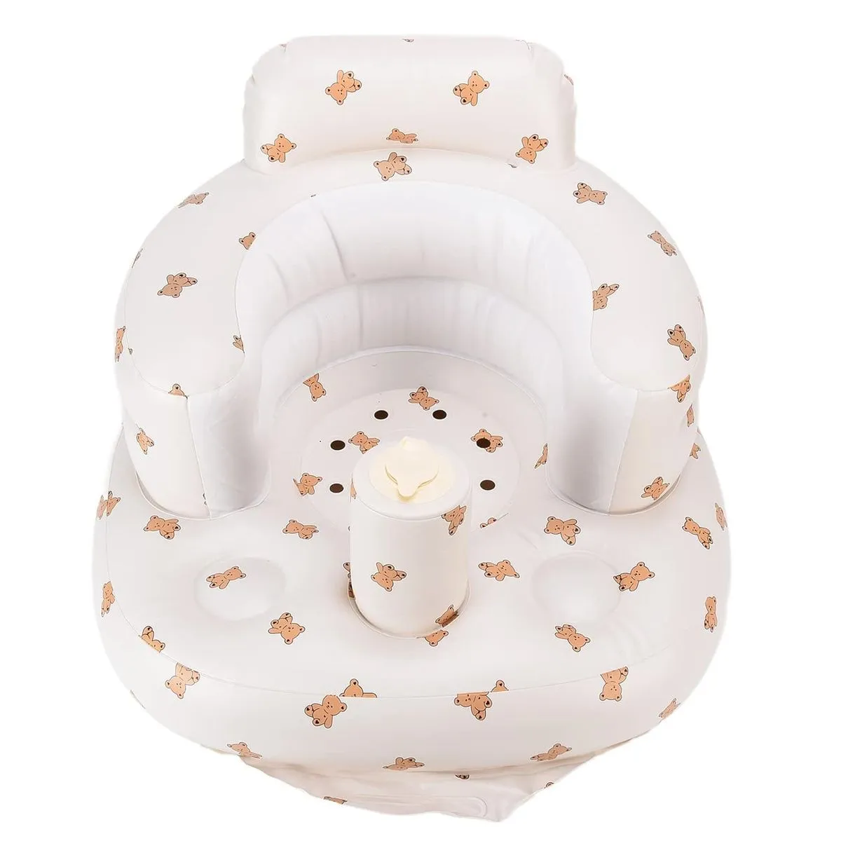 Baby Inflatable Seat Chair Infant Back Support Sofa Floor Seats Portable