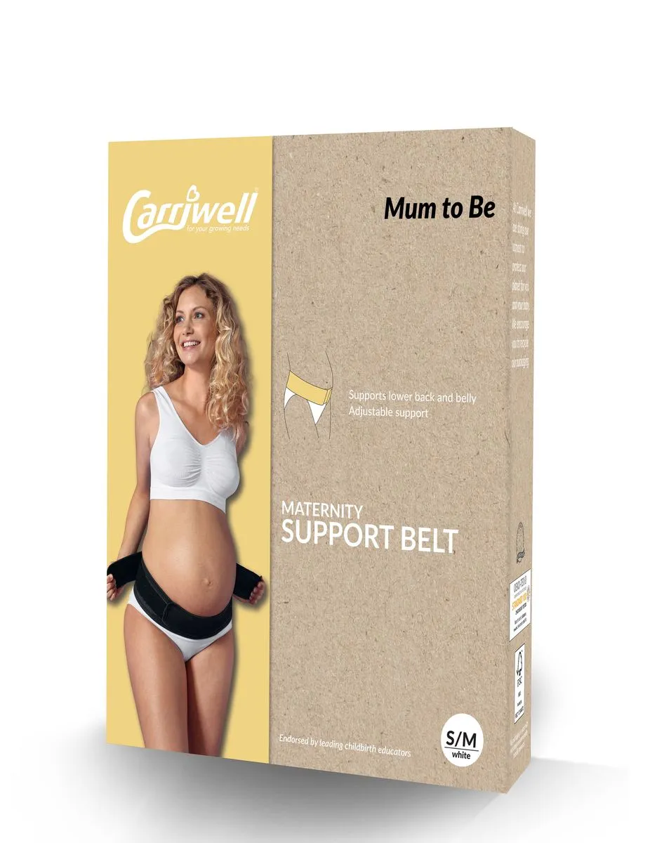 Carriwell - Maternity Support Belt White S/M