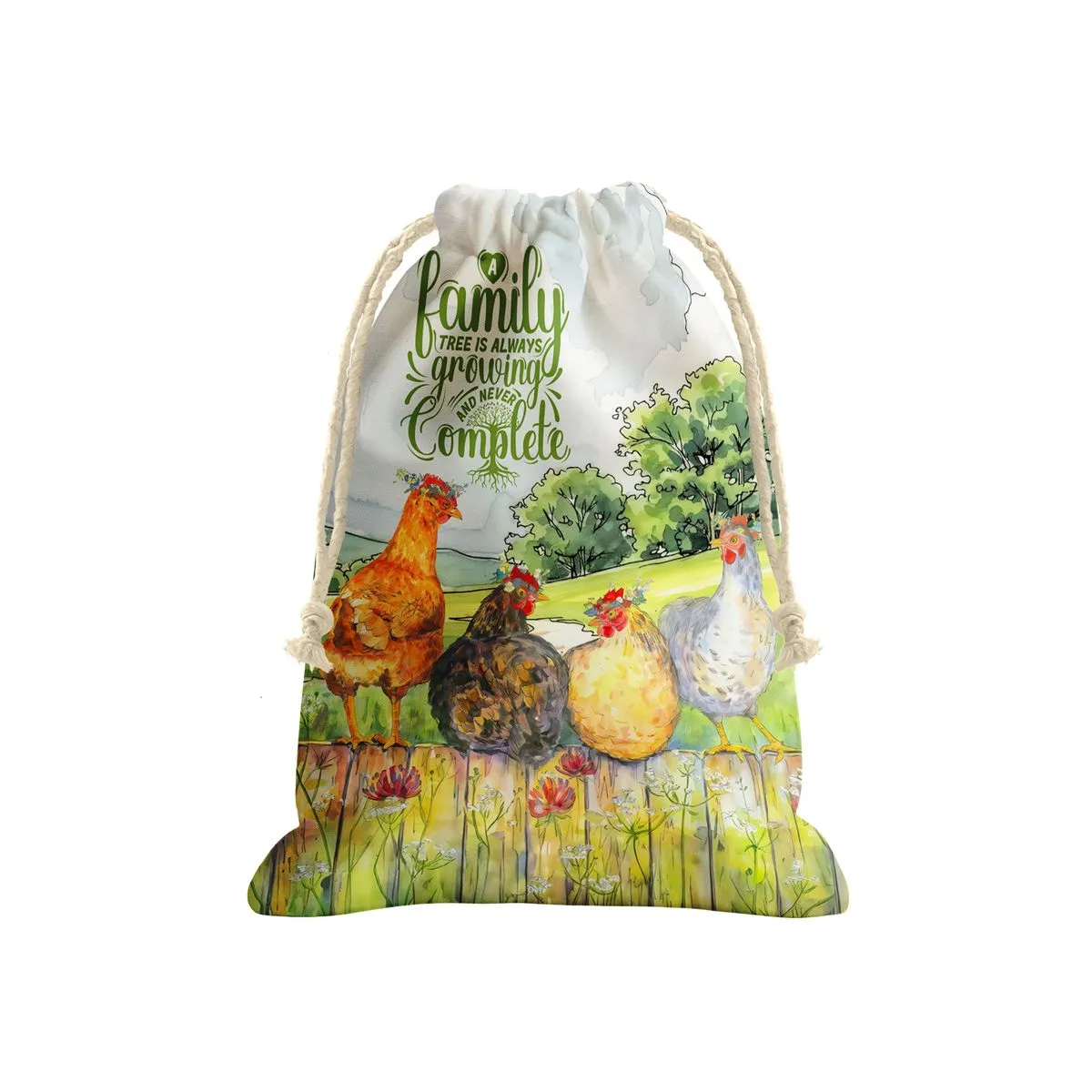 Chicken Family Gift Sack