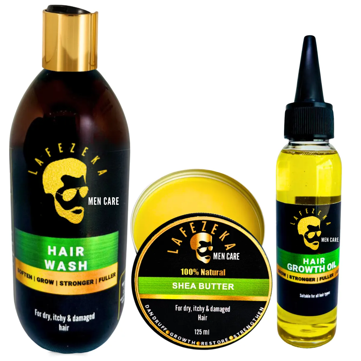 Lafezeka Hair Care Grooming Bundle for Men